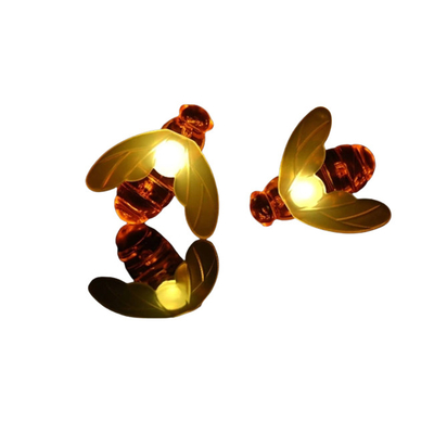 Hängender Sommer 30 Stück-Honey Power Lamp Fairy Solar-Bienen-Ketten-Lichter 5M/9M