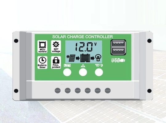 Solarvorwurfs-Kontrolleur Discharge Regulator 12V 24V 1920W 30A PWM für Lithium-Batterien