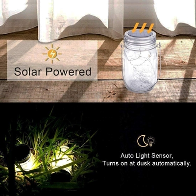 Dekorativer Energie-Leuchtkäfer-dekoratives Garten-Weihnachten im Freien, das feenhafte Solarlichter LED hängt