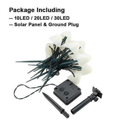 vermehren sich angetriebene LED Ketten-Solarlichter 2700K IP55/die Solargarten-Lichter explosionsartig, die festliche Dekoration heiraten