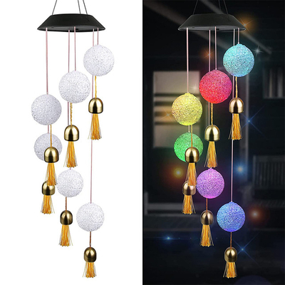 Solar-LED Garten DC6V beleuchtet Wind-Glockenspiel des Kolibri-80lm