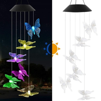 Solar-LED Garten DC6V beleuchtet Wind-Glockenspiel des Kolibri-80lm