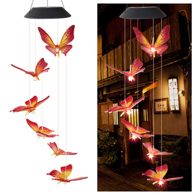 Solar-LED Garten DC6V beleuchtet Wind-Glockenspiel des Kolibri-80lm