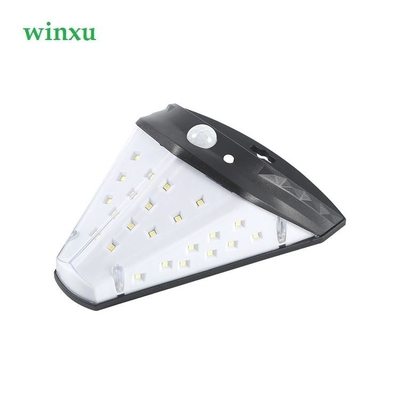 Große Weitwinkel-angetriebene LED SolarWandleuchte 2700K 42led für Garten-Hof