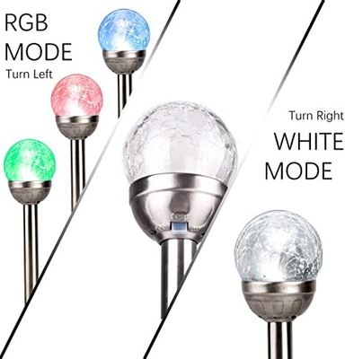 Solar-LED Garten der Antisprungs-Glaskugel-beleuchtet Straßen-Kricket-Licht 5V