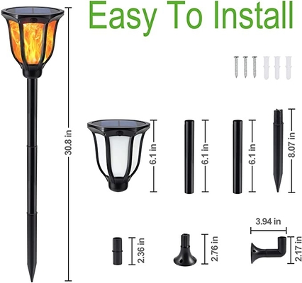 Solar-LED Garten des WINXU-Patio-Hof-beleuchtet hängenden oder Speisetisch 3.7V 2000mAh