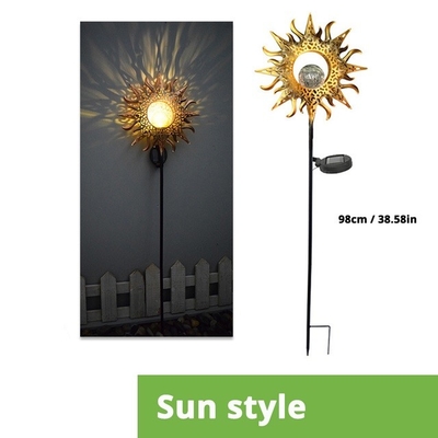 Garten-Licht-Dekorations-Mond Sun Hof-des im Freien spielt Solar-LED wasserdichtes Nachtlicht die Hauptrolle