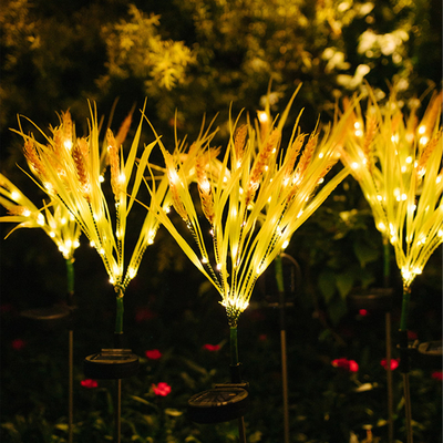 Wasserdichter Solar-LED-Garten beleuchtet 2700K im Freien führte Weizen-Licht-Ra 60