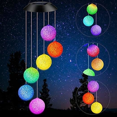 Bluetooth-Geschenk-geführte Ball-Wind-Glockenspiel-Mutter-Dekorations-Solarbatterieleistung