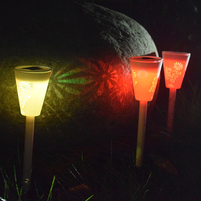 Solar-LED Garten des hohlen beleuchtet des Schmetterlings-2700K Einsatz-buntes