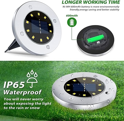 Solar-LED Garten IP67 beleuchtet geführtes Untertagesolarlicht DCs 6V 10 LED