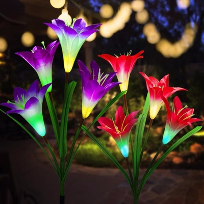 Solarhof-Licht im Freien wasserdichte Lily Lawn RoHS/Hochzeits-Dekorations-Lichter 2700K
