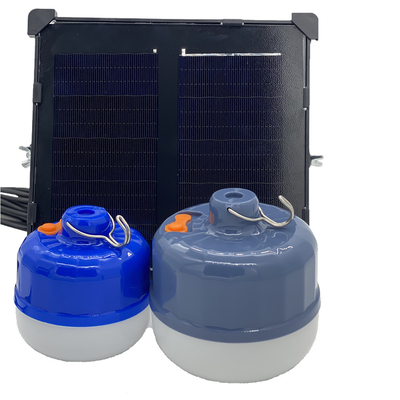 Tragbare geführte Birnen-Solarnotbeleuchtungen für Lager-Zelt IP65 2700K