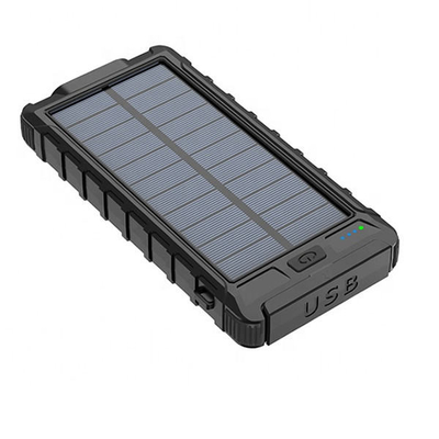 Tragbares wasserdichtes Sonnenkollektor-Ladegerät-Bank 280g DC 5V/2A