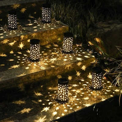 Wasserdichte dekorative Solar-LED-Garten-Lichter spielen Mond-Höhlen-Licht 6000K die Hauptrolle