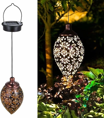 Solar-LED Garten der Nachtip66 beleuchtet Garland Retro Solar Powered Decorative-Laternen 3500K