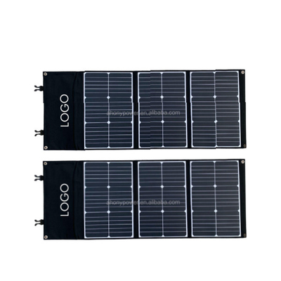 Camper-Einzelhändler RV Monocrystalline Folding Solar täfelt 60W 385*330*16mm