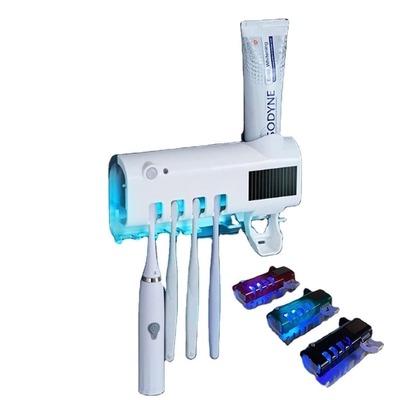 Ultravioletter Zahnbürsten-Sterilisator-Zahnbürsten-Halter-Kasten-wieder aufladbare UVC Lampe 1200mAh