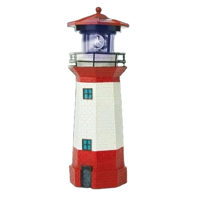 GESCHENK-Licht-Garten-Zaun-Solar Powered Lighthouse-Licht 1.2V der Figürchen-LED Solar