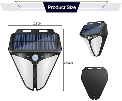 Angetriebene LED SolarWandleuchte 6000K des DC6V-Yard-Garagen-Radioapparat-mit 3 auswählbaren Modi