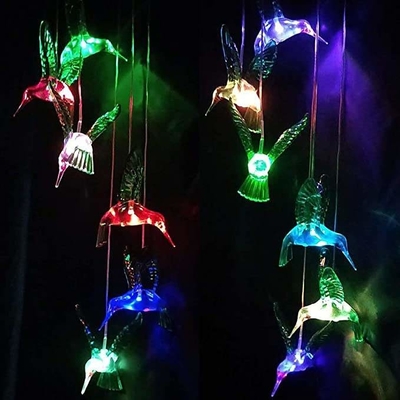 Weiche warme weiße Solarkolibri-dekorative Lichter wickeln Glockenspiel-Partei-Geschenk-Feiertags-Dekorationen