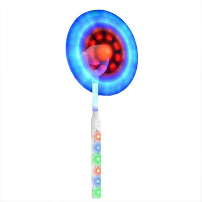 Regenbogen des Farbblitz-LED, der Toy Solar Windmill Light für Halloween, Weihnachten spinnt