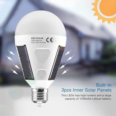 E27 heben Solarnotbeleuchtungen LED Chip Interface Power Failure 396lm hervor