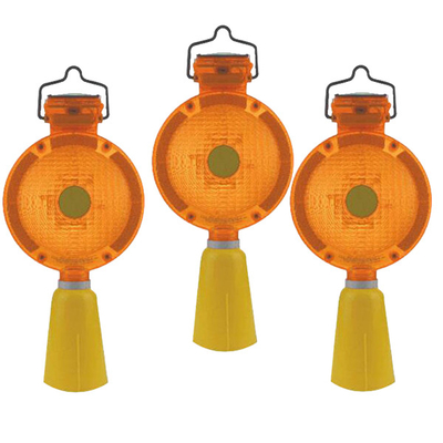Straßensperre LED, die angetriebene geführte Solarhöhe 38cm Rundumleuchte-Durchmessers 19cm warnt