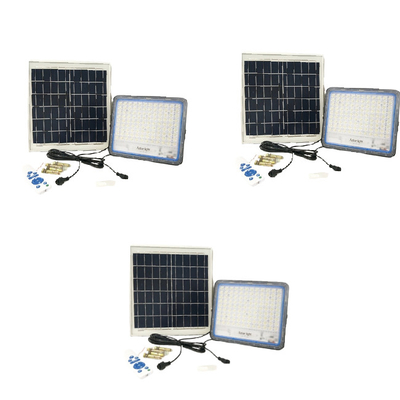 360LED 6500K 100 Watt 200 Watt-Solarflutlicht im Freien wasserdichtes IP67