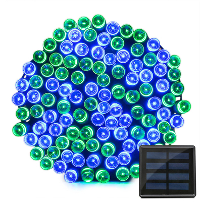 50 angetriebene LED Ketten-Solarlichter der LED-Wellen-Kombinations-imprägniern für Weihnachtsdekoration