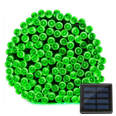 Angetriebene LED SolarKette des Weihnachten1000cm beleuchtet 100 LED-Blinzeln/Blinzeln-Kupferdraht, die wasserdicht sind