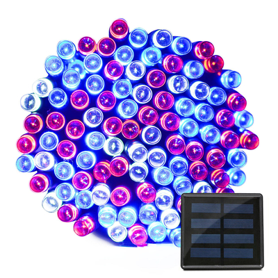 1000cm 200 angetriebene LED Ketten-Solarlichter LED-Blinzeln-imprägniern IP65