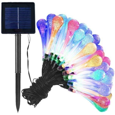 WX-SDD-003 LED Wasser-Tropfen-Solarfeen-Lichter OutdoorFor-Garten-Patio-Hauptpartei Mehrfarben