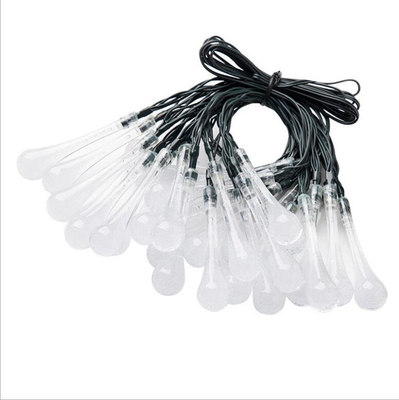 Bunter Wasser-Tropfen-Solarfeen-Licht-wasserdichtes LED im Freien für Garten-Rasen 9M*60LED