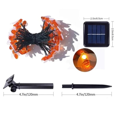 Angetriebener SolarHoney Bee Fairy String Lights 20 LED für Garten im Freien
