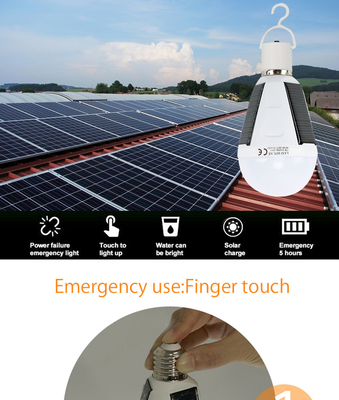 Tragbare Solarnotbeleuchtungen USB wieder aufladbar für das Strom-Ausfall-Ausfall-kampierende Wandern