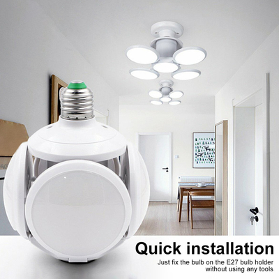 Justierbare verformbare LED-Fußball UFO-Lampe E27 40W für Schlafzimmer-Studie