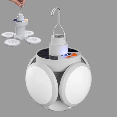 Faltendes LED-Fußball-Lampe USB-Gebührensuchlicht für das Kampieren