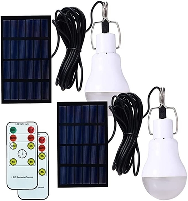 Tragbare Solarleuchtende kühle weiße Farbe 3W 4000 notbirne USBs wieder aufladbare