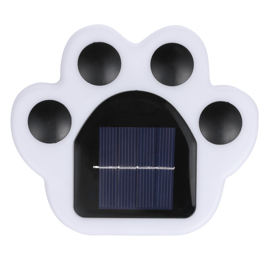 Garten-Licht-Atmosphäre IP65 begrub Solar-LED PVC-Bären Paw Lamp