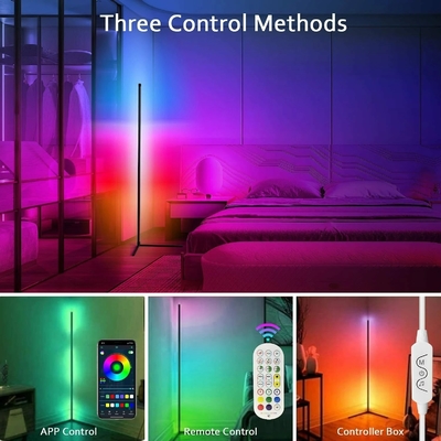 Flut-Licht-Dekor-stehende Innenlampe SMD5050 RGB Solar-LED