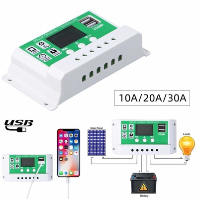 Solarvorwurfs-Kontrolleur Discharge Regulator 12V 24V 1920W 30A PWM für Lithium-Batterien