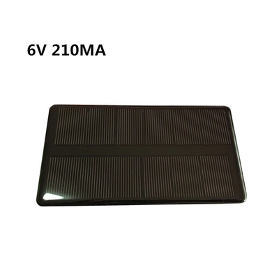 80*45mm Sonnenkollektor-Ladegerät polykristallines 5V 60MA für Mini Generating Electricity