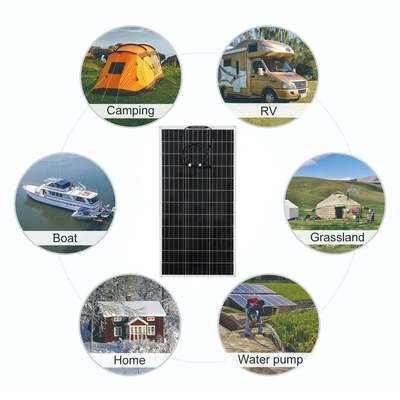 200W Sonnenkollektor Kit Battery Charger für tragbare flexible Zellen der Batterie-12V