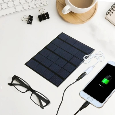 Sonnensystem des polysilicon-Sonnenkollektor-Ladegerät-DIY für Telefon-Macht-Bank