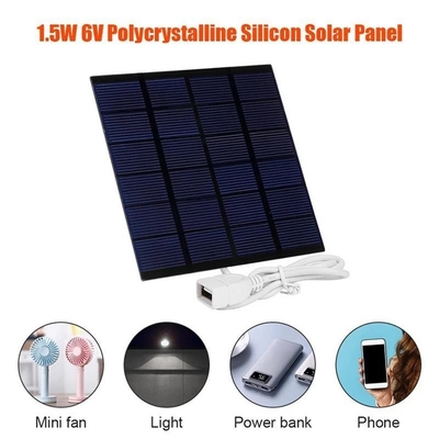 Sonnensystem des polysilicon-Sonnenkollektor-Ladegerät-DIY für Telefon-Macht-Bank