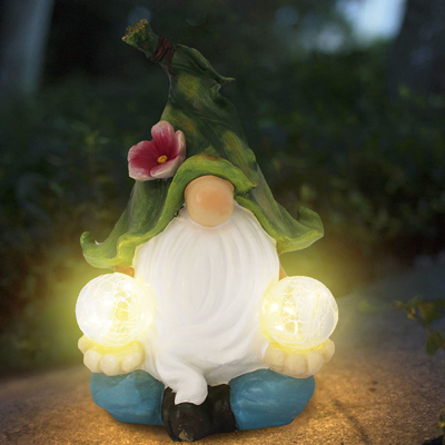 Garten-Statuen-helles Solarhandwerks-leuchtende dekorative Geschenk-Platte