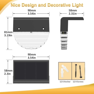Beleuchtet wasserdichter Solar-LED Garten-Schritt IP44 8-10 Stunden kleine Arbeitszeit-